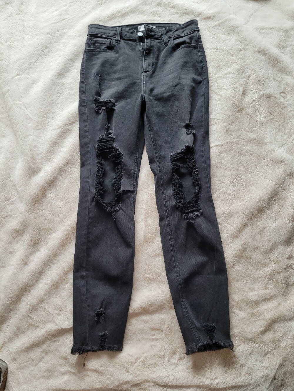 Cello Skinny High Rise Mom Jeans